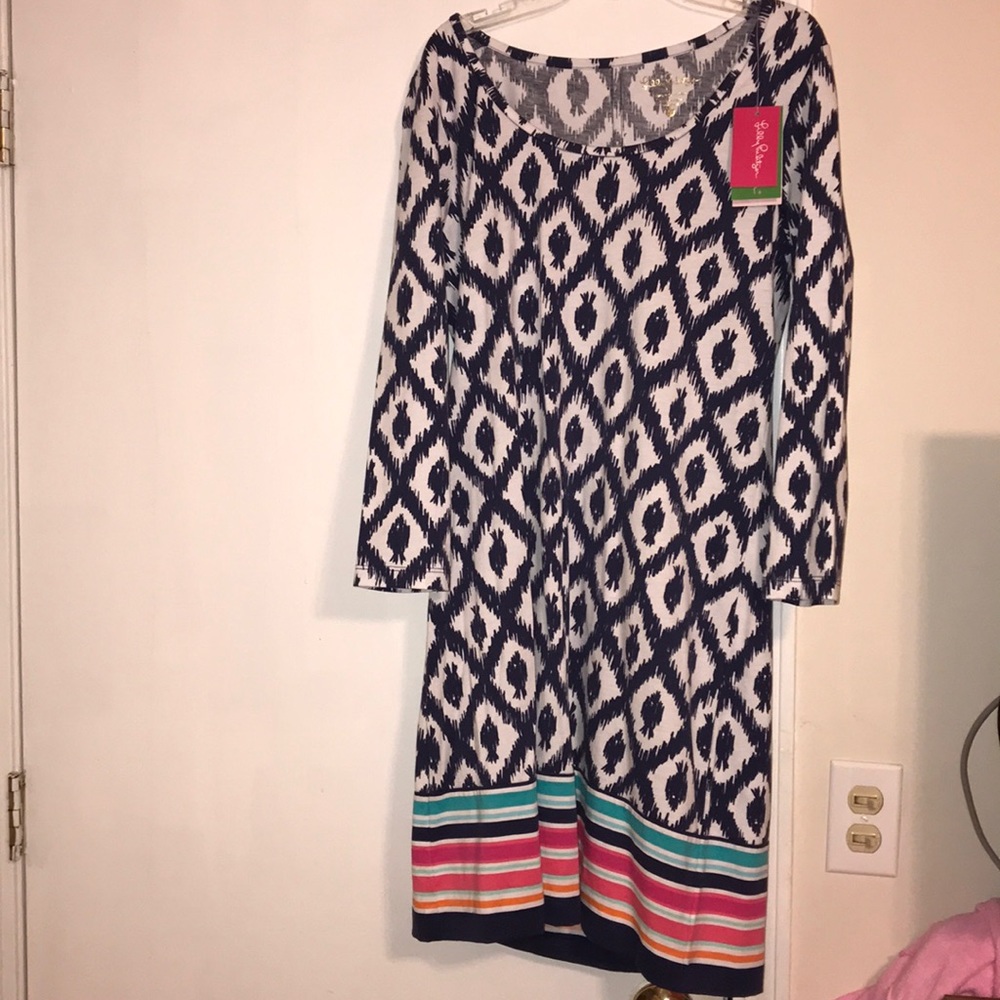 lilly pulitzer shift dress new size medium